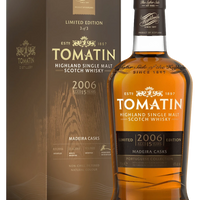 Tomatin 15 Year Old 2006 Madeira Cask Single Malt Scotch Whisky