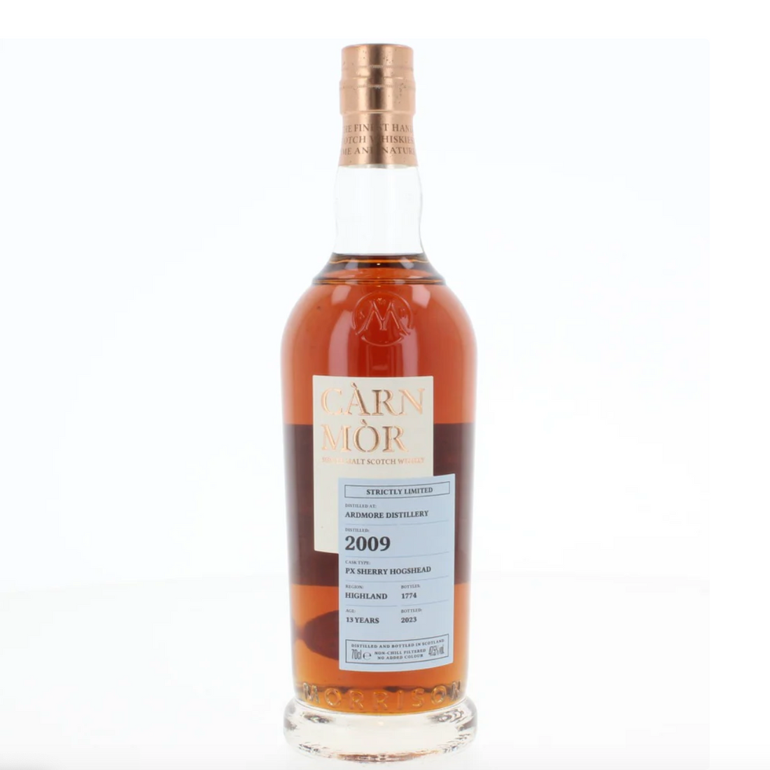 Ardmore 13 Year Old 2009 Carn Mor Single Malt Scotch Whisky