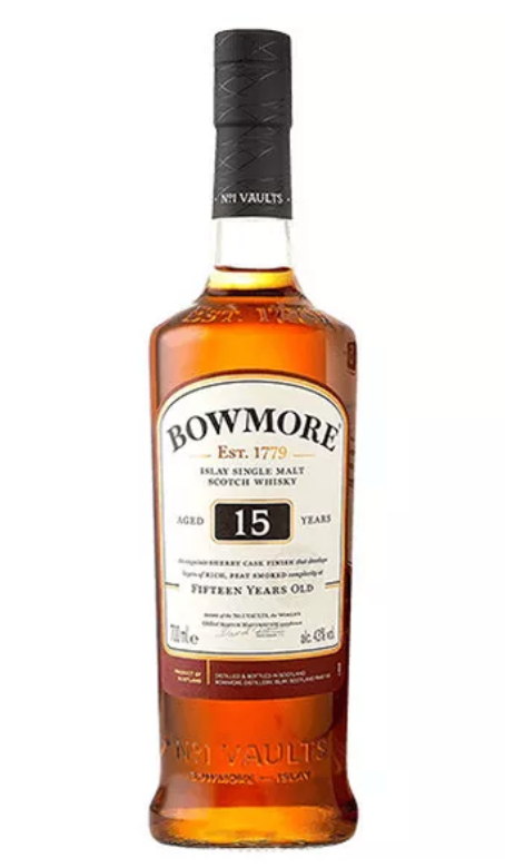 Bowmore 15 Year Old Single Malt Scotch Whisky