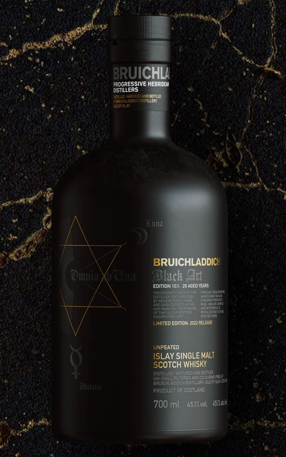 Bruichladdich Black Art 10.1 29 Year Old Single Malt Scotch Whisky