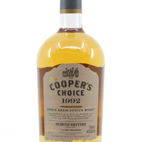 Coopers Choice 29 Year Old 1992 Single Grain Scotch Whisky Distilled at North British