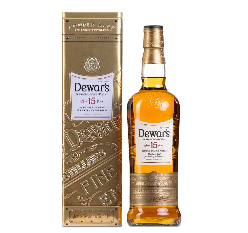 Dewars 15 Year Old Blended Scotch Whisky