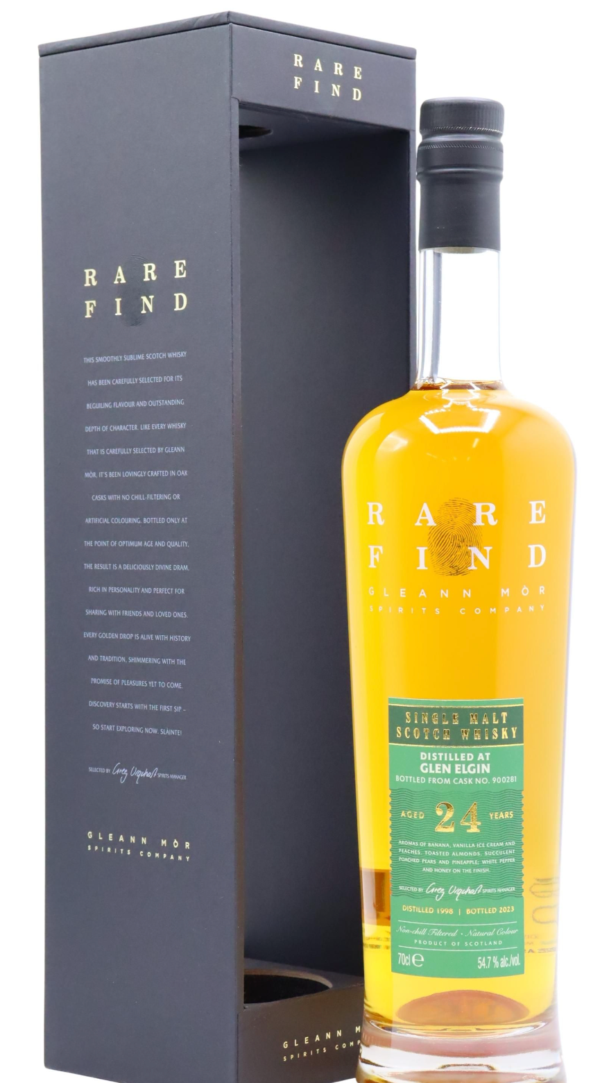 Glen Elgin 24 Year Old Rare Find Single Malt Scotch Whisky