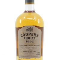 North British 29 Year Old 1992 The Coopers Choice Single Grain Scotch Whisky