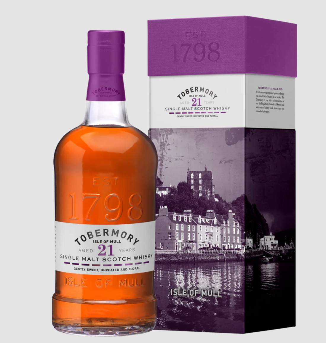 Tobermory 21 Year Old Single Malt Scotch Whisky