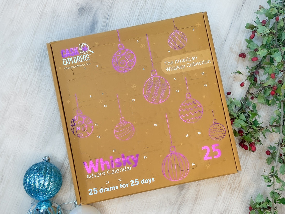 25 Day Bourbon/USA Whiskey Advent Calendar 2023- £149.99 25x3cl 47.4%