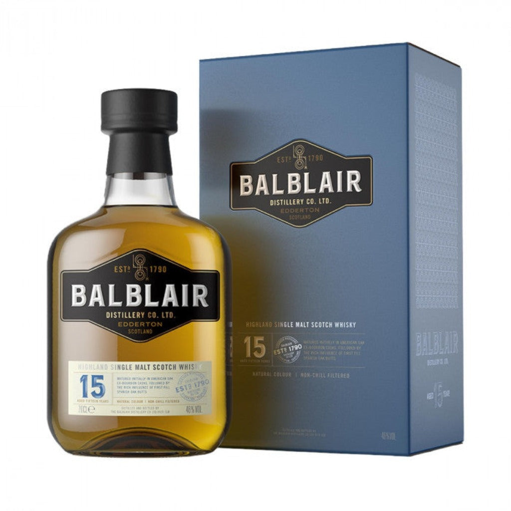Balblair 15 Year Old Single Malt Scotch Whisky