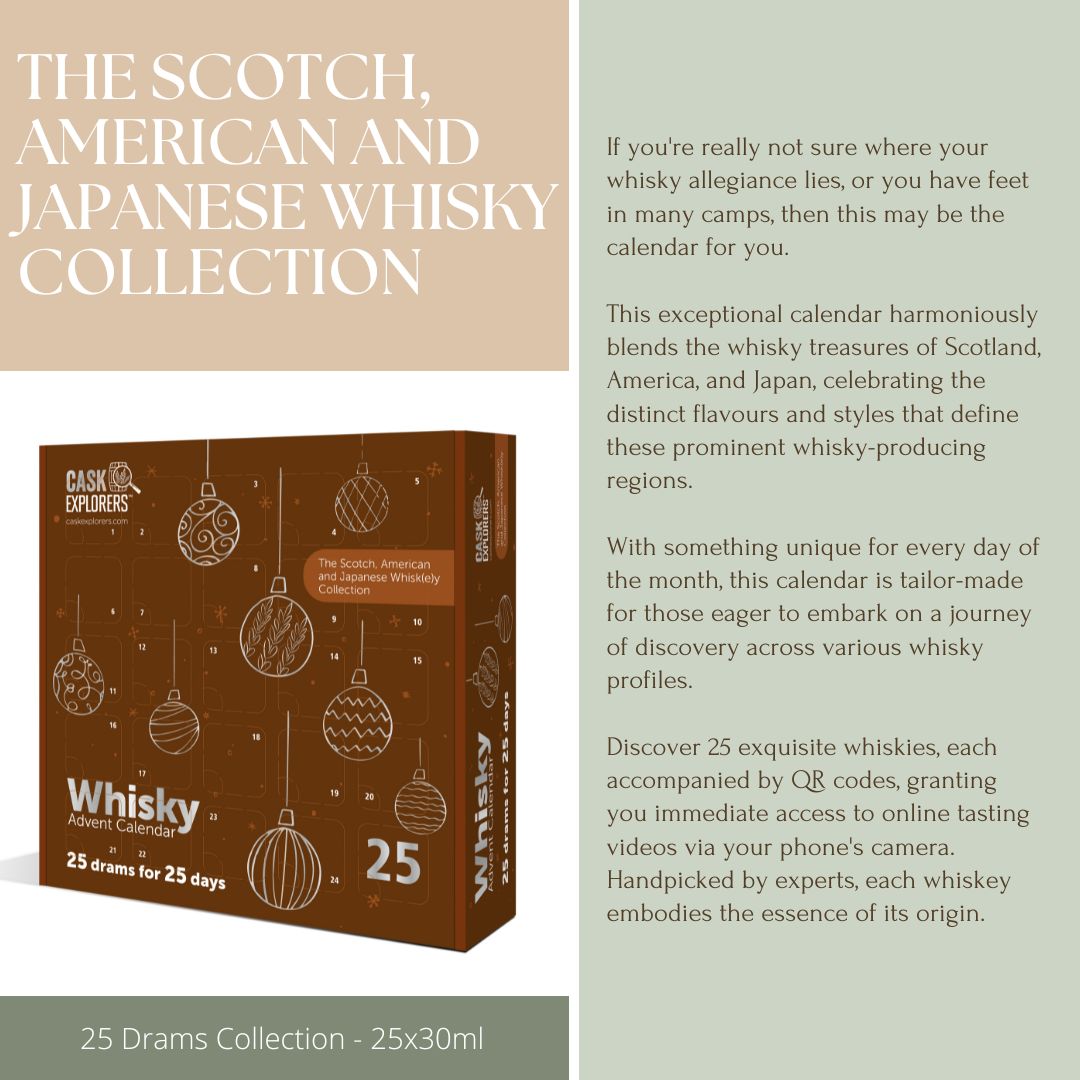 25 Day Scotch USA Japanese Whisky Advent Calendar 2023 129 99 25x3cl 25-day-scotch-usa-japanese-whisky-advent-calendar-2023-129-99-25x3cl