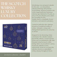 25 Day Scotch Luxury Whisky Advent Calendar 2023 - £399.99 25x3cl 47.7%