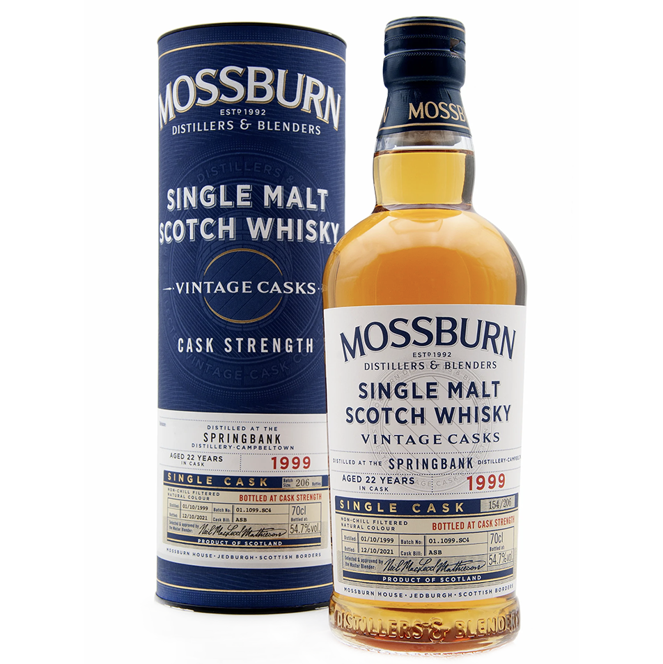 Springbank 22 Year Old Single Malt - Mossburn 1999