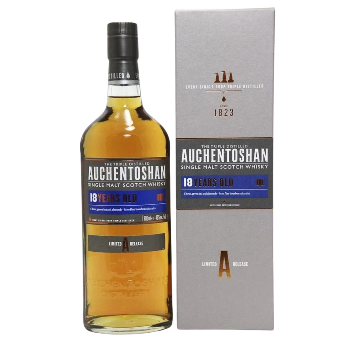 Auchentoshan 18 Year Old Single Malt Scotch Whisky
