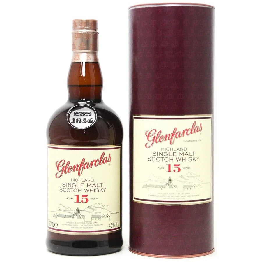Glenfarclas 15 Year Old Single Malt Scotch Whisky