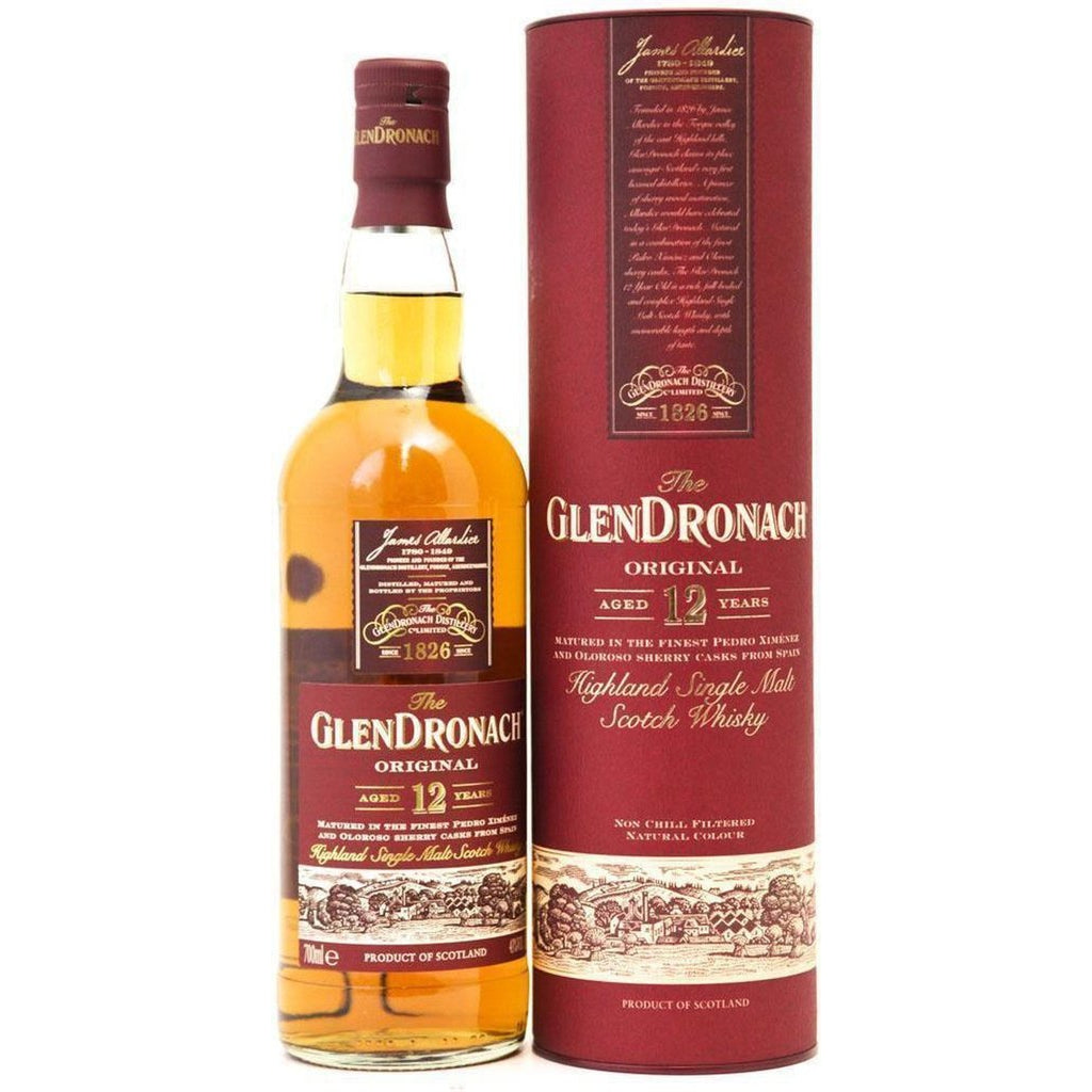 Glendronach 12 Year Old Single Malt Scotch Whisky