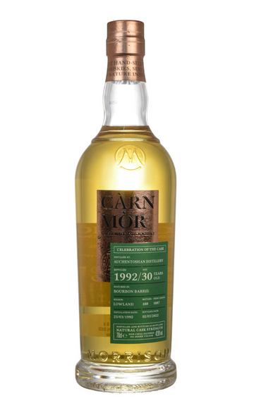 Auchentoshan 30 Year Old 1992 Carn Mor Single Malt Scotch Whisky