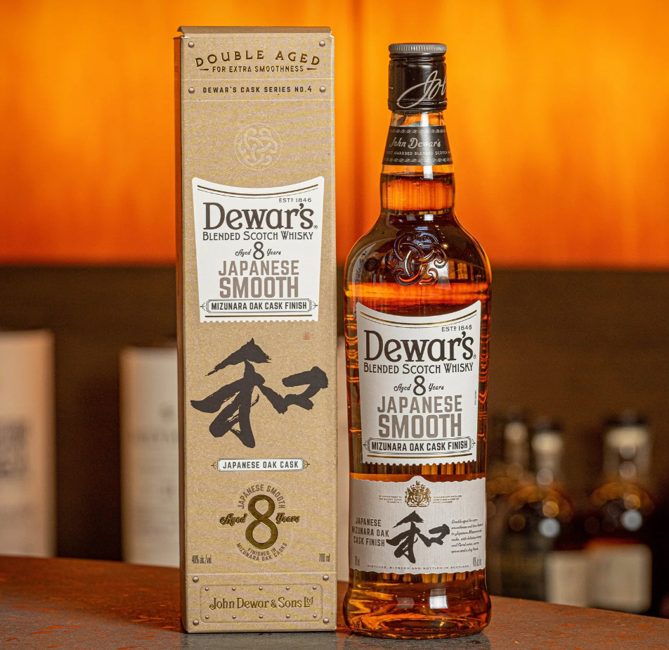 Dewars 8 Year Old Japanese Smooth Blended Scotch Whisky