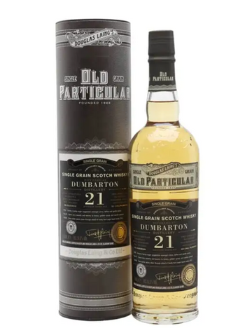 Dumbarton 21 Year Old 2000 Old Particular Single Grain Scotch Whisky