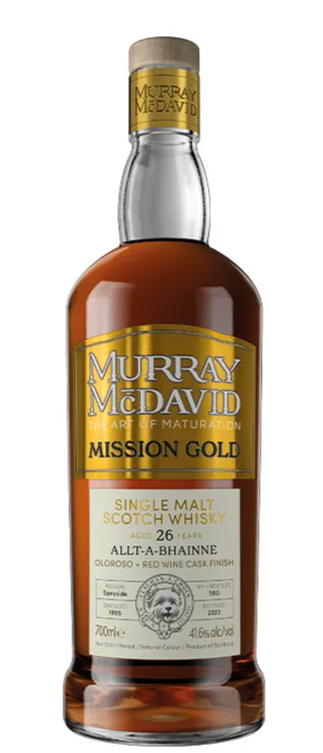 Murray McDavid 26 Year Old Single Malt Scotch Whisky Distilled at Allt A Bhainne