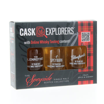 The Speyside Scotch Whisky Tasting Pack - 3x3cl