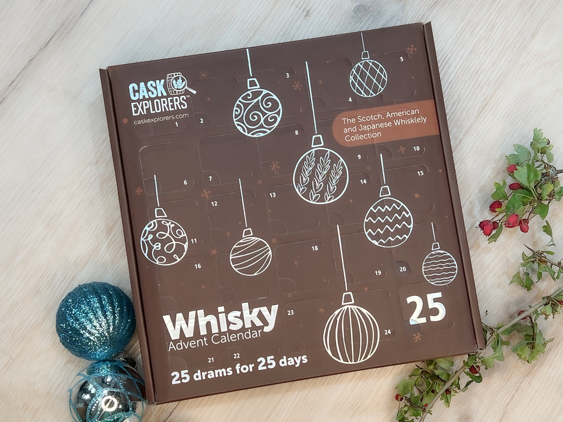 25 Day Scotch/USA/Japanese Whisky Advent Calendar 2023- £129.99 25x3cl 43.3%