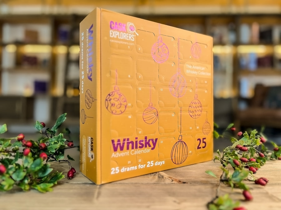 25 Day Bourbon/USA Whiskey Advent Calendar 2023- £149.99 25x3cl 47.4%