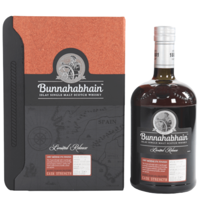 Bunnahabhain 1997 22 Year Old Moine PX Cask Single Malt Scotch Whisky