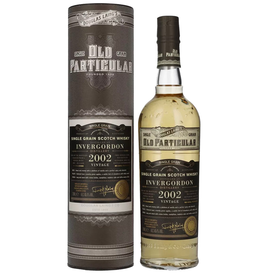 Invergordon 19 Year Old 2002 Single Grain Scotch Whisky (Old Particular)