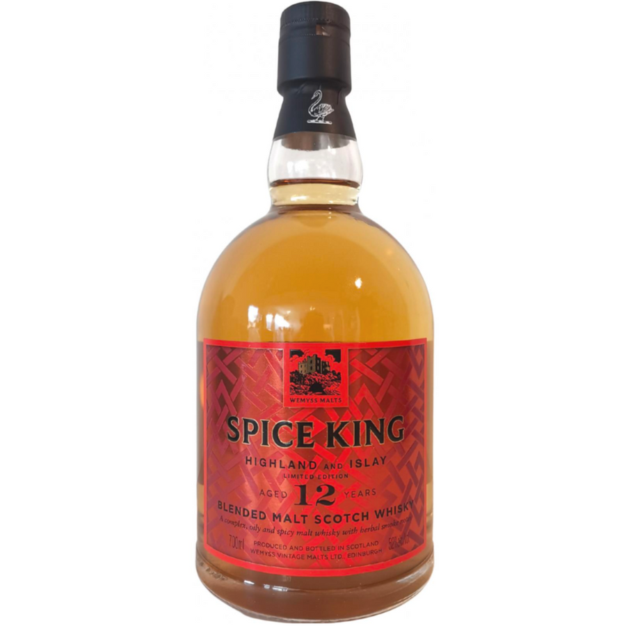 Spice King 12 Year Old Highland and Islay Blended Malt Scotch Whisky